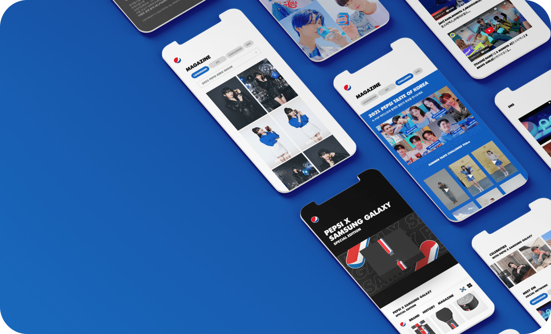 Pepsi Design Visual